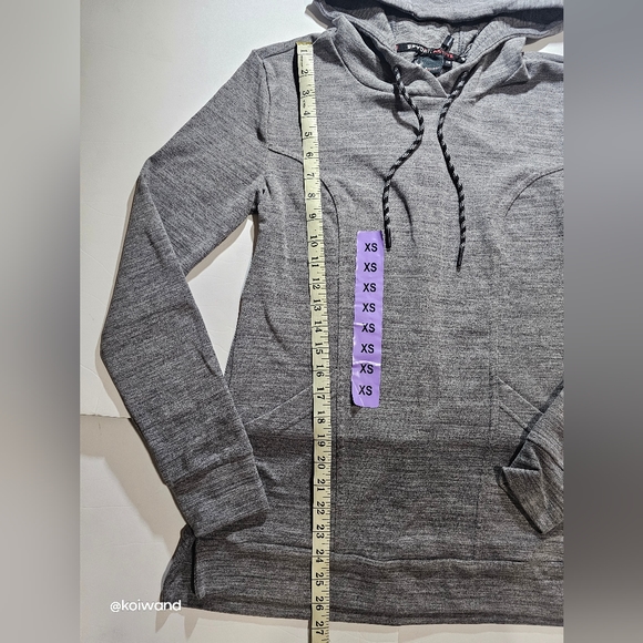 NWT Spyder Women's Gray Hoodie Sweater Size XS - Picture 11 of 11